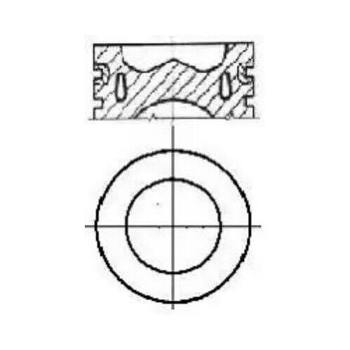NURAL 87-432307-00 Поршень в сборе 1шт