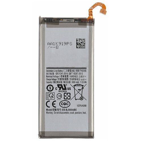 Аккумулятор EB-BJ800ABE для Samsung A600F, J810F, J600F battery eb bj800abe for samsung galaxy a6 2018 sm a600 a600f for galaxy j6 j600f 3600mah high quality batteria