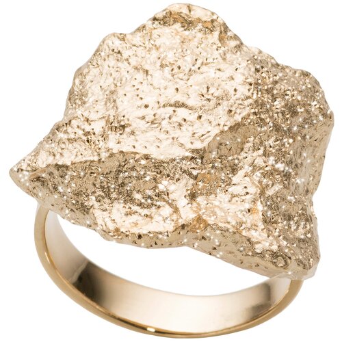 фото Кольцо si - stile italiano sasso piccolo из серебра 925 и покрытием желтым золотом