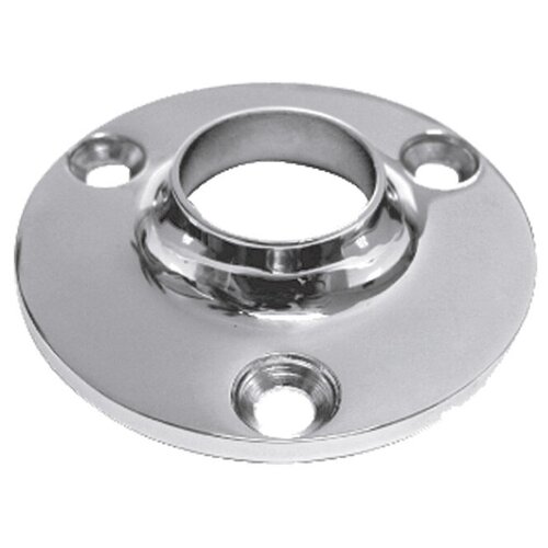 Основание леера 25.4мм, круглое низкое, наклон 90 град