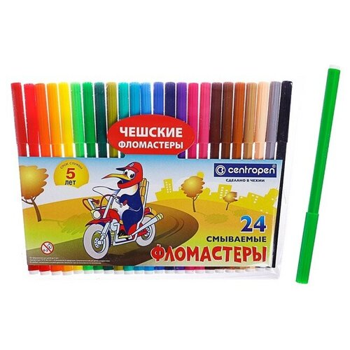 Фломастеры 24 цвета Centropen 7790 