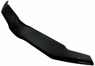 Дефлектор капота (Мухобойка) Cobra Tuning на SKODA OCTAVIA IV A8 2019-, отбойник на капот, короткий, DK024