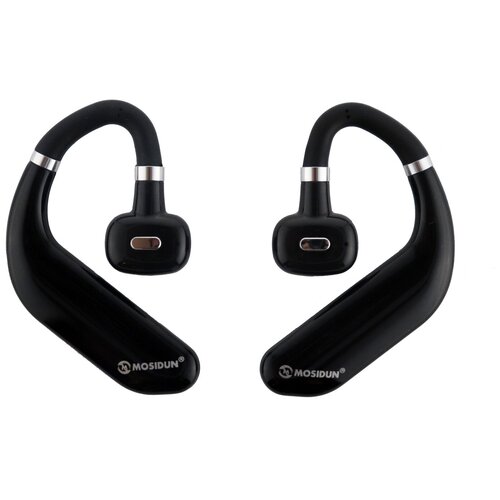 Беспроводные наушники Mosidun i20 с заушинами TWS вакуумные черные 2464₽