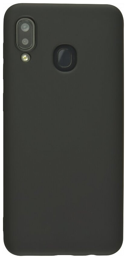 Чехол силиконовый для Samsung Galaxy A20/А30/M10S, черный
