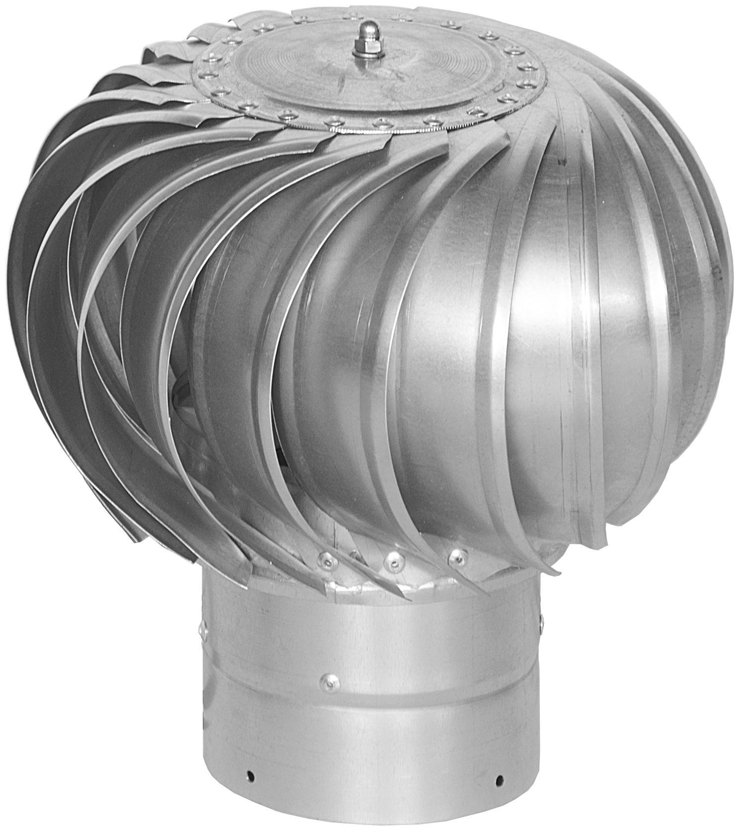 турбодефлектор 200мм оцинкованный металл, тд-200ц, era - фото №1
