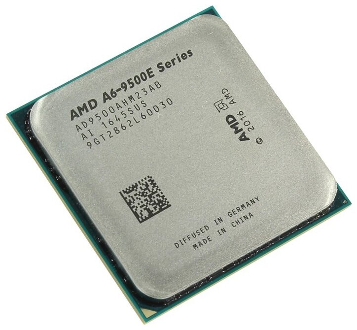 Процессор AMD A6-9500E AM4,  2 x 3000 МГц, OEM