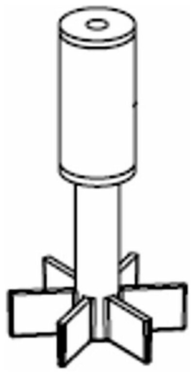 Ротор для помпы AQUAEL Turbo/PFN/Circulator 1500 - фотография № 2