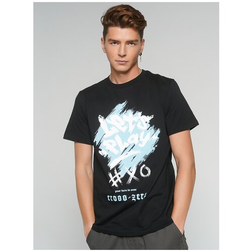 фото Футболка твое 83621 размер m, черный