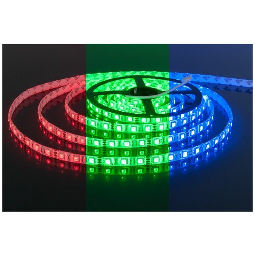 Светодиодная лента ip20 led 60 12V 5 метров Uzens RGB