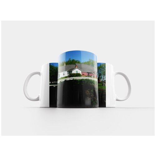 фото Кружка "steinbach, деревня наследия меннонитов, манитоба" 320 мл lotsprints