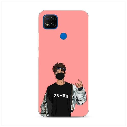 фото Силиконовый чехол "в маске 2" на xiaomi redmi 9c / сяоми редми 9c case place