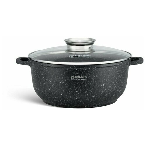 Казан круглый 28 см EDENBERG EB-8120 6.8 л.