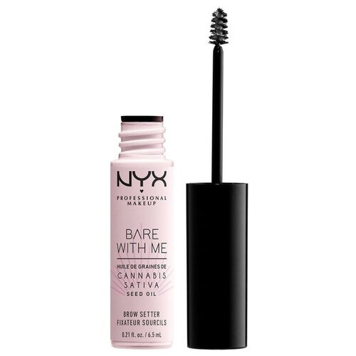 NYX professional makeup Гель для бровей Bare With Me Brow Setter, 6.5 мл, прозрачный