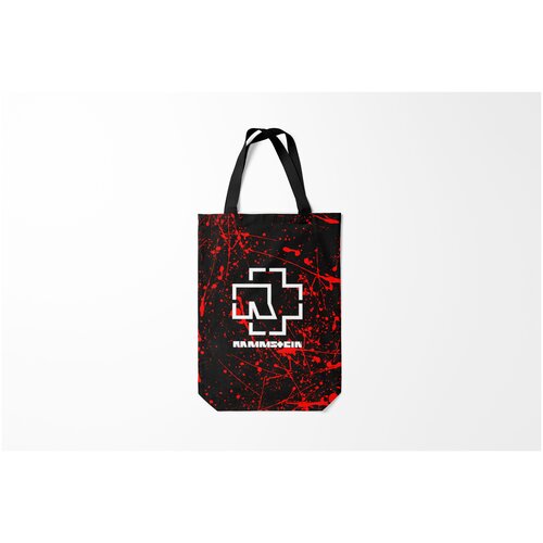 фото Сумка-шоппер / 31х42 см / рок / rammstein рамштайн burnettie
