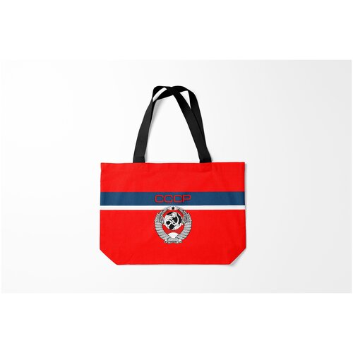 фото Сумка-шоппер / 46х35 см / туристические / ссср burnettie