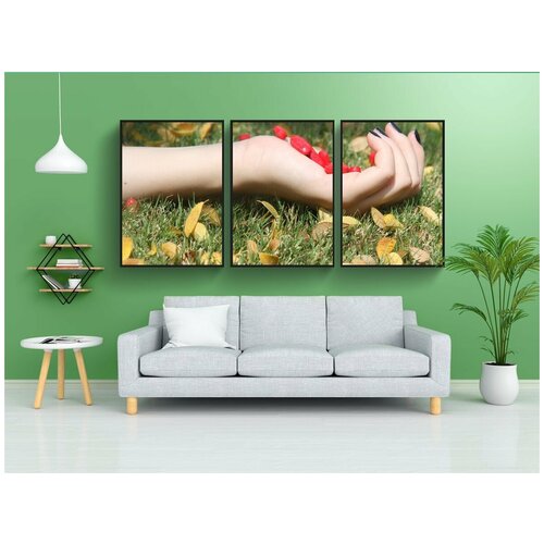 фото Набор модулных постеров для интерьера "грусть, умственный, печальный" 60x90 см. в тубусе, без рамки lotsprints