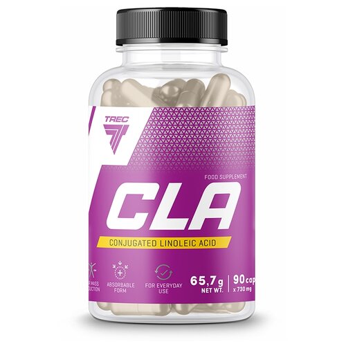 geneticlab nutrition cla 60 шт 60 шт нейтральный Trec Nutrition CLA + Green tea, 90 шт., нейтральный