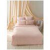 Постельное белье 2-спальное с европростыней MOYЁ HOME Pink вареный хлопок, перкаль - изображение