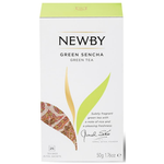 Чай зеленый Newby Green sencha в пакетиках, 25 шт. - изображение