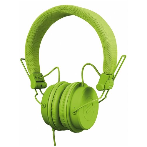 Reloop RHP-6 Green профессиональные DJ наушники закрытого типа с iPhone контролем, цвет зелёный