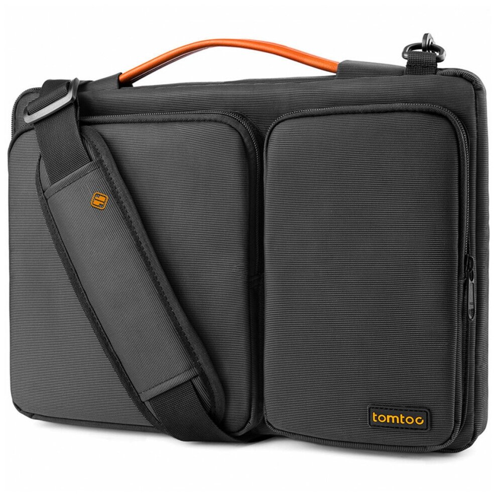 Сумка Tomtoc Versatile Laptop Shoulder Bag A42 для ноутбуков 15.4-16" / Macbook Pro 16" чёрная (A42-E02D)