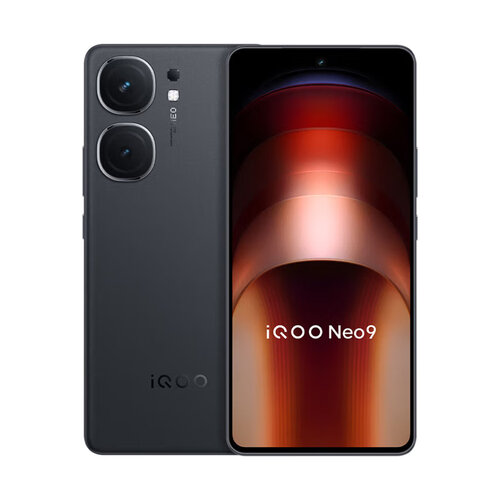 смартфон iqoo 12 12 512 гб cn dual nano sim белый Смартфон iQOO Neo9 16/512 ГБ CN, Dual nano SIM, черный