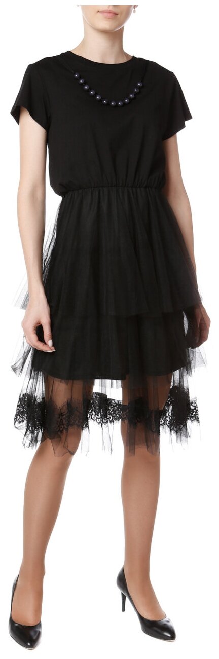 Платье Joie Clair, вечернее, полуприлегающее, размер M, черный