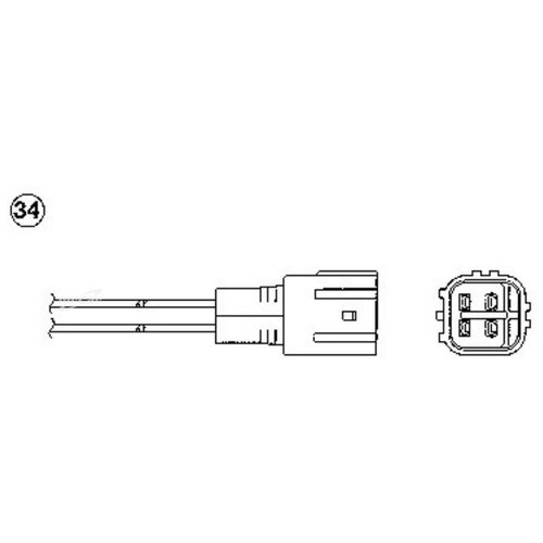 фото Ngk-ntk 93726 лямбда-зонд