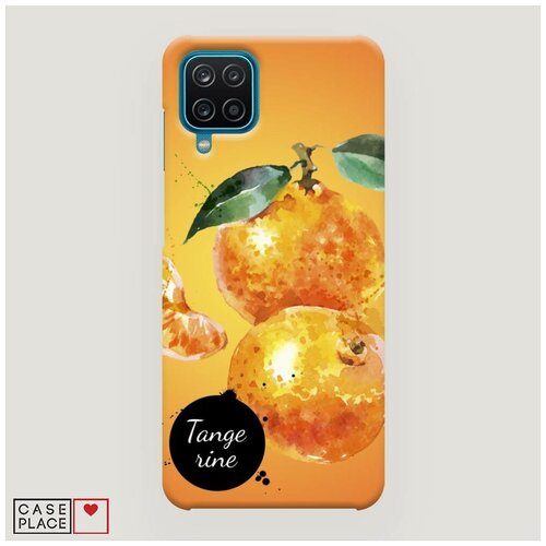 фото Пластиковый чехол "мандарин арт" на samsung galaxy a12 / самсунг галакси а12 case place