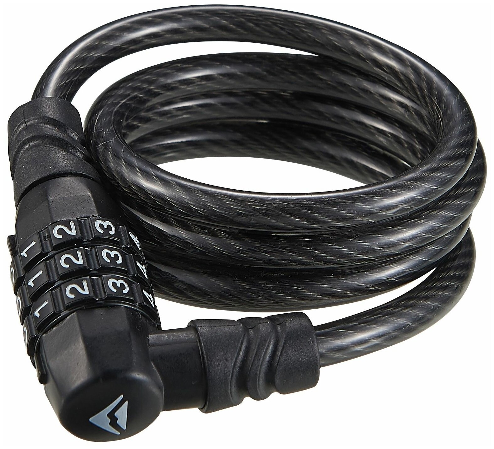 Замок противоугонный Merida 3 Digits Combination Cable Lock 90см*8мм, 220гр. Black/White(2134002606)