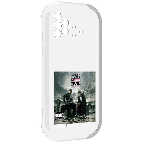 чехол mypads eminem bad meets evil – hell the sequel для umidigi a11 задняя панель накладка бампер Чехол MyPads Eminem BAD MEETS EVIL – HELL THE SEQUEL для UMIDIGI Bison X10 / X10 Pro задняя-панель-накладка-бампер