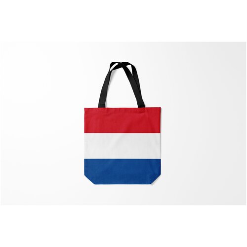 фото Сумка-шоппер / 40х40 см / туристические / голландия нидерланды флаг burnettie
