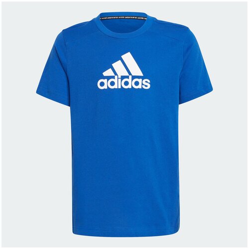 фото Футболка adidas, размер 164, синий