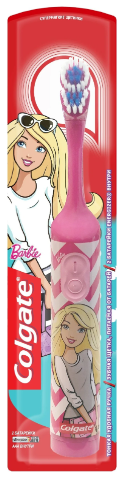 Зубная щётка электрическая Colgate Smiles Barbie . - фотография № 3