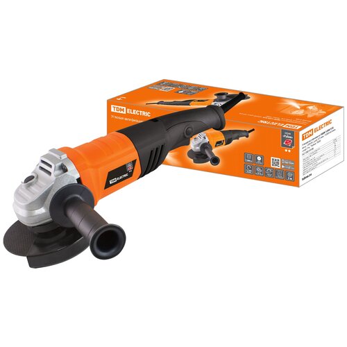 Угловая шлифмашина УШМ 1200125 мощ 1200 Вт диск 125 мм 11000 обмин шнур 3 м Рубин TDM 408000₽