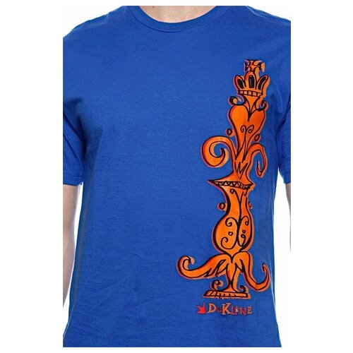 Футболка Dekline Pastras Totem Royal Blue (S)