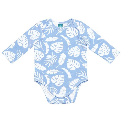 Боди с листьями для новорожденного 68 размер