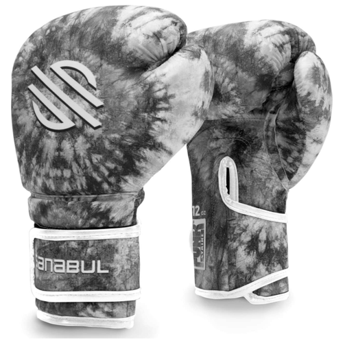 Боксерские перчатки Sanabul Essential Gel Gloves Silver and White 14 OZ