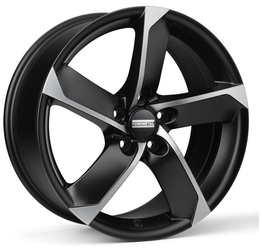 Диски Fondmetal 7900 6,5x17 5x114,3 D67.2 ET35 цвет Matte Black Machined