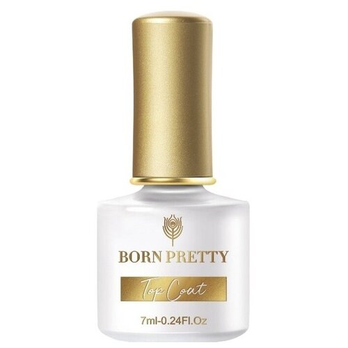 Born Pretty Reflective Glitter Top Coat, прозрачный, 7 мл