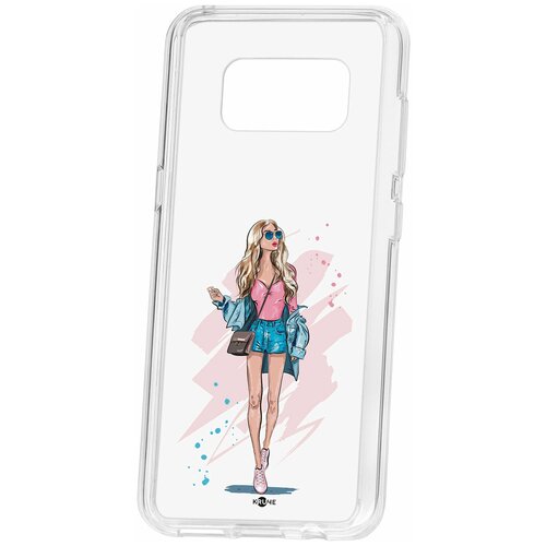 фото Чехол на samsung galaxy s8 kruche print fashion girl / чехол для samsung / чехол с рисунком / чехол с принтом / чехол для самсунг / чехол для самсунг / бампер на гелакси / чехол накладка для гэлэкси / противоударная накладка для samsung galaxy / защита для galaxy / защита на samsung / cиликоновый чехол для samaung galaxy / пластиковый чехол на самсунг / защитный чехол для самсунг / чехольчик / защита телефона / ударопрочный чехол / галакси кruче