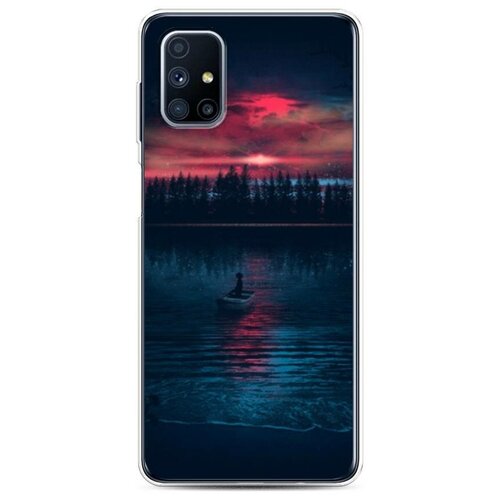 фото Силиконовый чехол "лодка в закате" на samsung galaxy m31s / самсунг галакси m31s case place