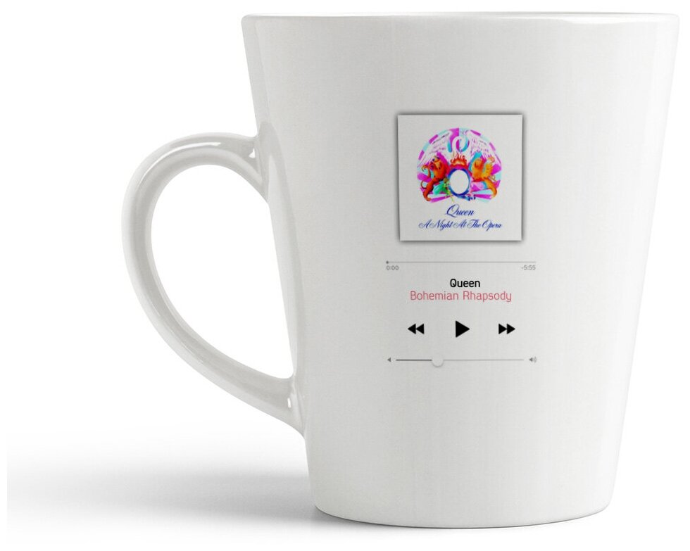 фото Кружка-латте Саундтрек Bohemian Rhapsody