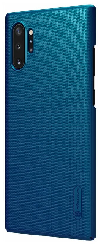 Накладка Nillkin Super Frosted Shield для Samsung Galaxy Note 10 Plus синий — фото 1