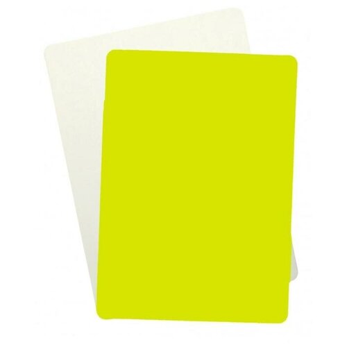 Доска для лепки пластиковая А5, яркое творчество, неон желтый
