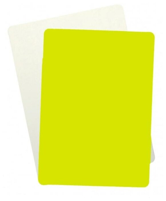 Доска для лепки пластиковая А5 Calligrata "Яркое творчество", неон жёлтый