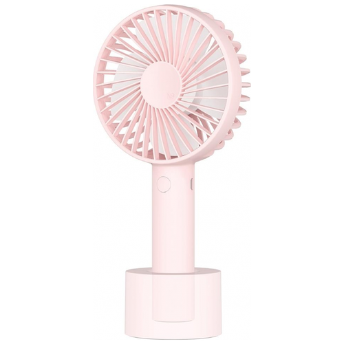 Вентилятор портативный Xiaomi SOLOVE manual fan Micro Usb, розовый