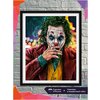 Алмазная мозаика MozArt Опасный Джокер / Алмазная вышивка / Картина стразами 30х40 / холст / круглые стразы / полная выкладка - изображение