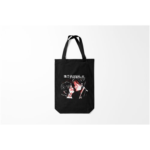 фото Сумка-шоппер / 31х42 см / рок / my chemical romance mcr burnettie