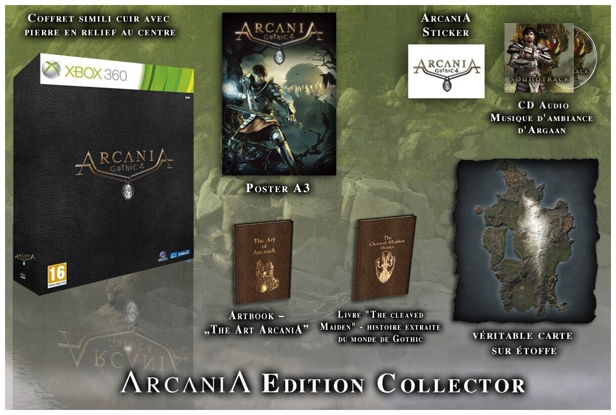 Игра для Xbox360: Arcania: Gothic 4 Collectors Edition